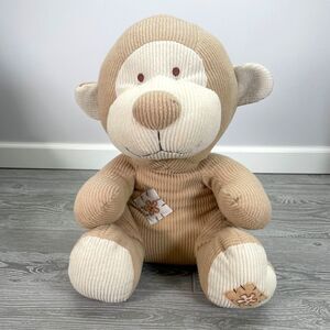 2004 Toy Concepts 15" Corduroy Patchy Monkey Plush Stuffed Animal Kingsky Tech